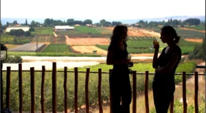 במרכז - נוף מהמרפסת